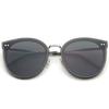 Eonadeoluteu Flat Sunglasses Glarii Metal Combination