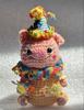 [USED] xooxlife Embroidery Artist Teddy Bear Handmade Plush Wool Felt
