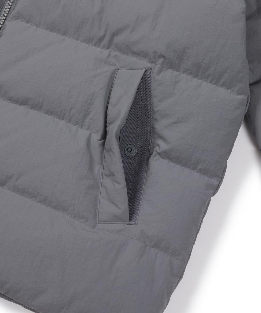 Snow Peak LAND LIGHT DOWN JACKET and size L Water-repellent, windproof, heat-retaining, lightweight, antibacterial, men's women's, BLACK