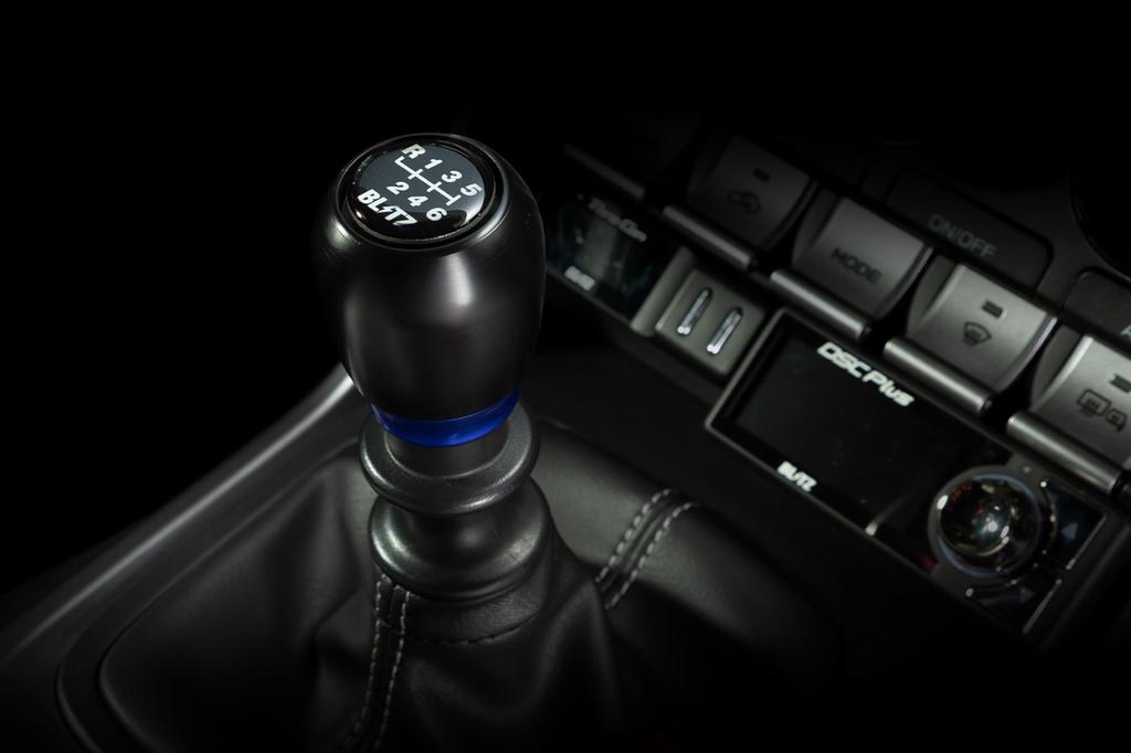 BLITZ Shift Knob for GR86, 86, BRZ, ZN6, ZN8, ZC6, and ZD8 Manual Transmission Vehicles, Blue, 14001