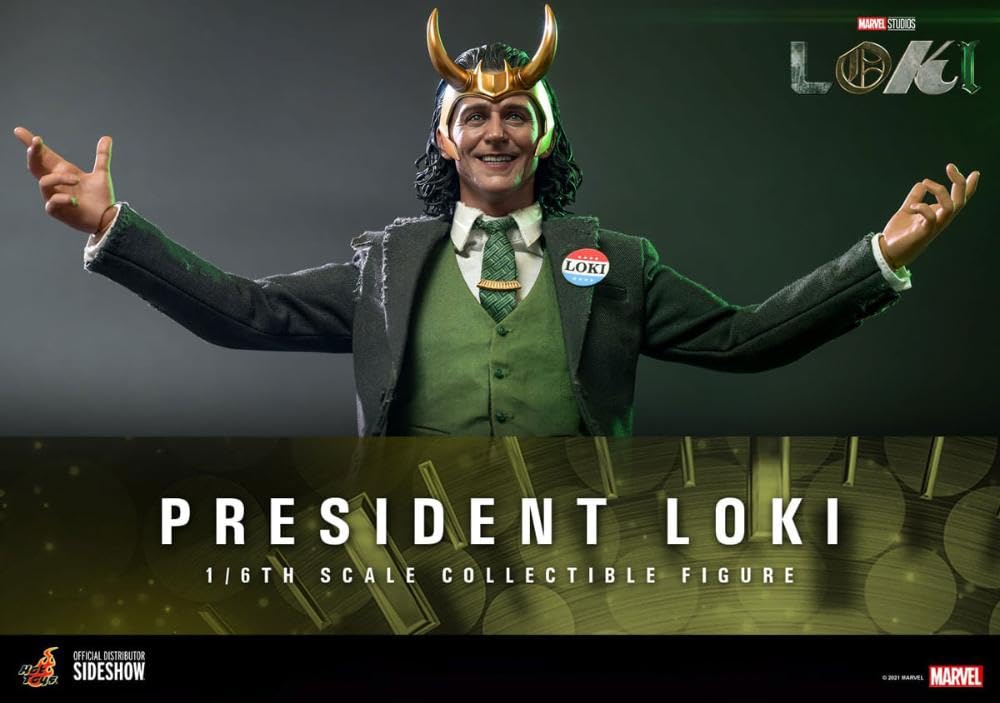 Hot Toys TV Masterpiece President Loki Scale Figure Brown 1/6