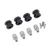 4 Pcs 12mm RC Hex Hub Extension Electrophoresis Treated Hex Drive Adapter Spacers for 1Celsius10 RC Crawler
