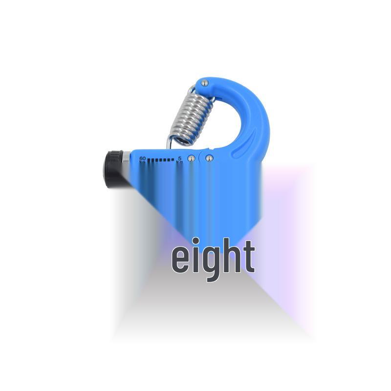 Adjustable 5-60kg Hand Grip Strength Trainer for Men's Finger, Arm, and Muscle Fitness