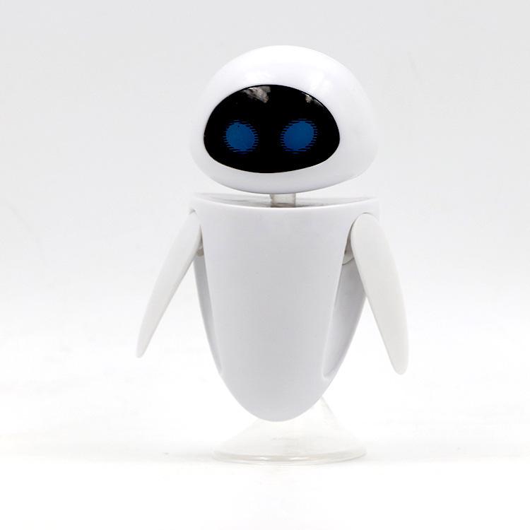 Youlun Office Desk Decor: Movable WALL-E and EVE Figures