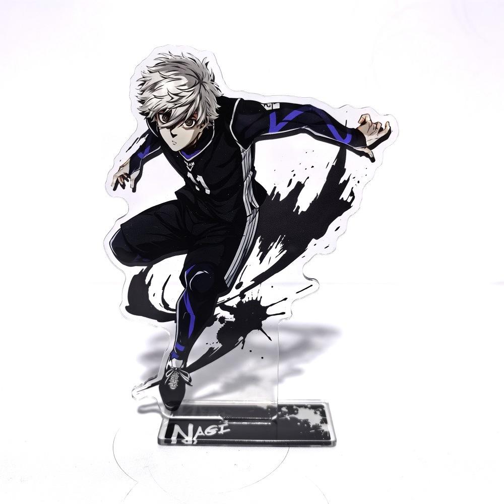 15cm BLUE LOCK Anime Perimeters Acrylic Character Display Standing Plates Beautiful Creative Desktop Collectible Ornaments Presents