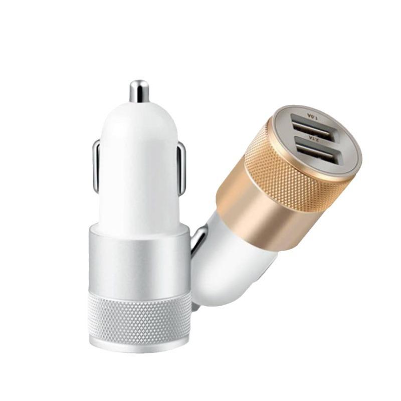 Mini Metal Car Charger 15W Fast Charging Intelligent USB+PD Interface for Vehicles Car USB Adapter Fast Super Car Charger