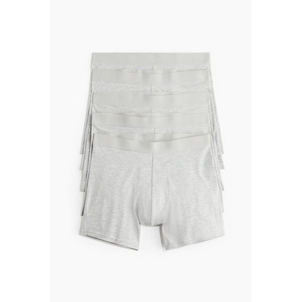 H M Rose Lycra Xtra Life 5 Piece Set Grey Melange