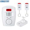 Home Security PIR MP Alert Infrared Sensor Anti-theft Motion Detector Alarm Monitor Wireless Alarm System+2 Remote Control