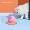 Electric Cat Ball Toys USB Rechargeable Smart Interactive Cat Toy ABS Intelligent Rolling Toy Ball for Indoor Playing