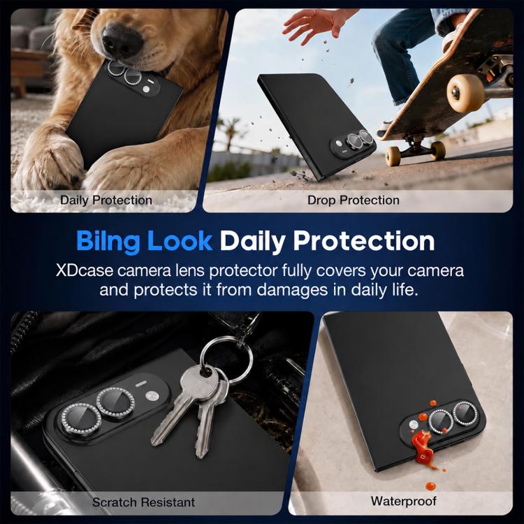 XDcase AF + AR Hawkeye Bling Camera Lens Protector