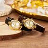 Mittelalterlicher Gürtel Damenarmbanduhr Nische Retro High-End Uhr Leichter Luxus Einfache Quarzuhr