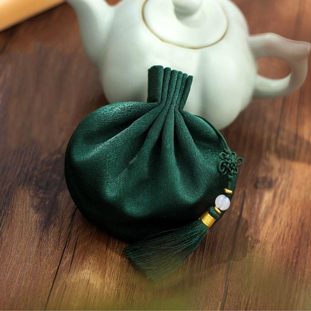 Jewelry Bag Chinese Style Cloth Sachet Brocade Hanging Pouchperfume Bag  Blessing Gift
