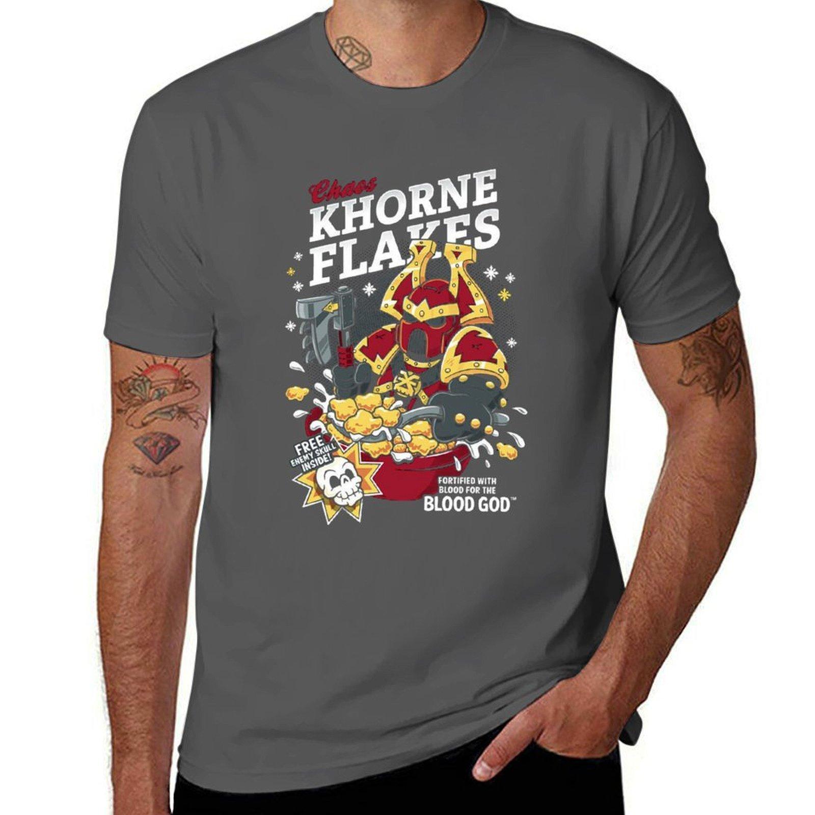 

Chaos Khorne Flakes T-Shirt essential t shirt t shirt man designer funny t shirts man T-Shirt 4XL