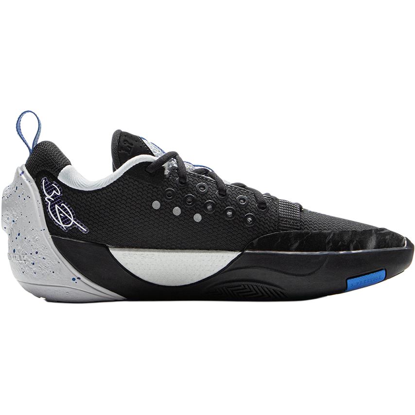 Li Ning Wade All City 13 Comfortable Soft Non-Slip Wear-Resistant Support Low-Top Basketball Shoes Kids basketball shoes Black YKBV010-1