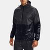 Under Armour Recover Legacy Training Lightweight Hooded Jacket With Logo Patchwork Unisex Jacket Black 1353370-590