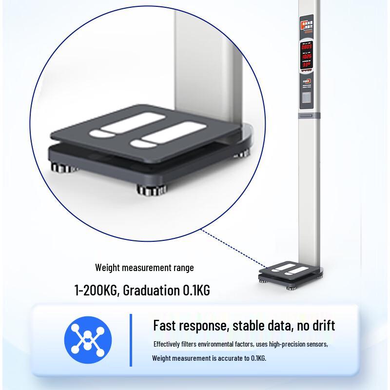 Smart Electronic Height & Weight Scale
