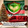 Custom Name Personalized Amed SK Print Tapestry, Wall Art Decor, Bedroom, Dorm, Apartment, LivingRoom, Party Backdrop, Gift for Birthday
