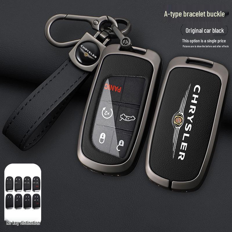 Chrysler 300C Metal Key Case: Protective Shell for Models 1213-1415-16