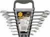 Vorel Combination Wrench Set   8pcs (6-19) Satin