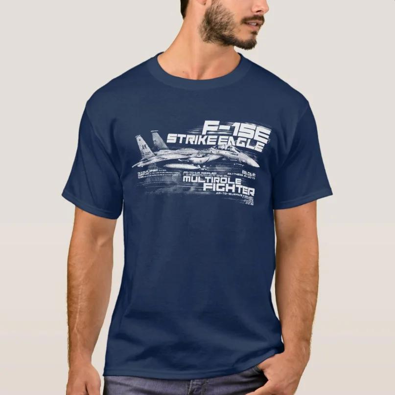 

Vintage F15E Strike Eagle Infographic TShirt 100 Cotton ONeck Summer Short Sleeve Casual Mens Tshirt Size S3XL 4XL