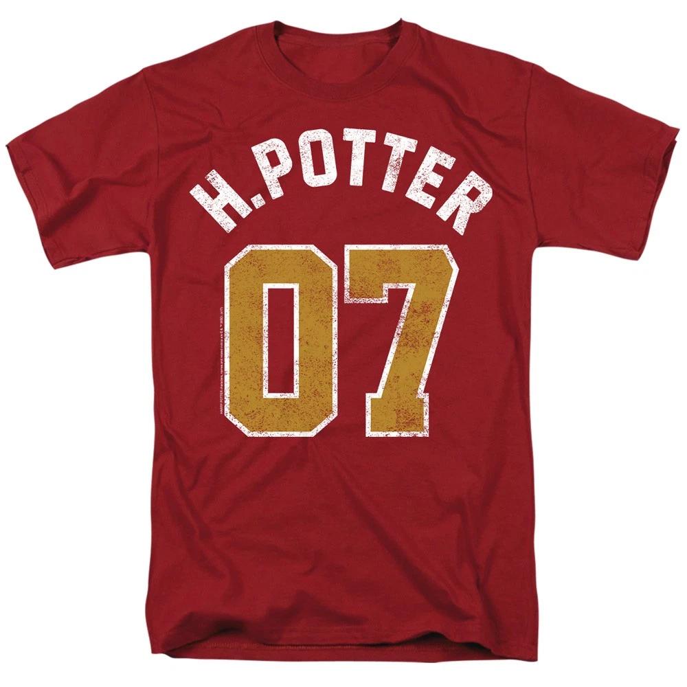 Harry Potter - Potter Jersey - Unisex Short Sleeve Children s T-shirt - Red 100