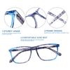 Turezing Reading Glasses Spring Hinge for Men Women High Definition Lenses Lightweight Comfortable Prescription Eyewear