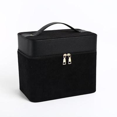 By a Professional Makeup Makeup Cosmetic Large with Dividers and a Makeup Makeup Makeup SINFAMODE [Supervised Instructor] Box, Box, Capacity, Mirror,