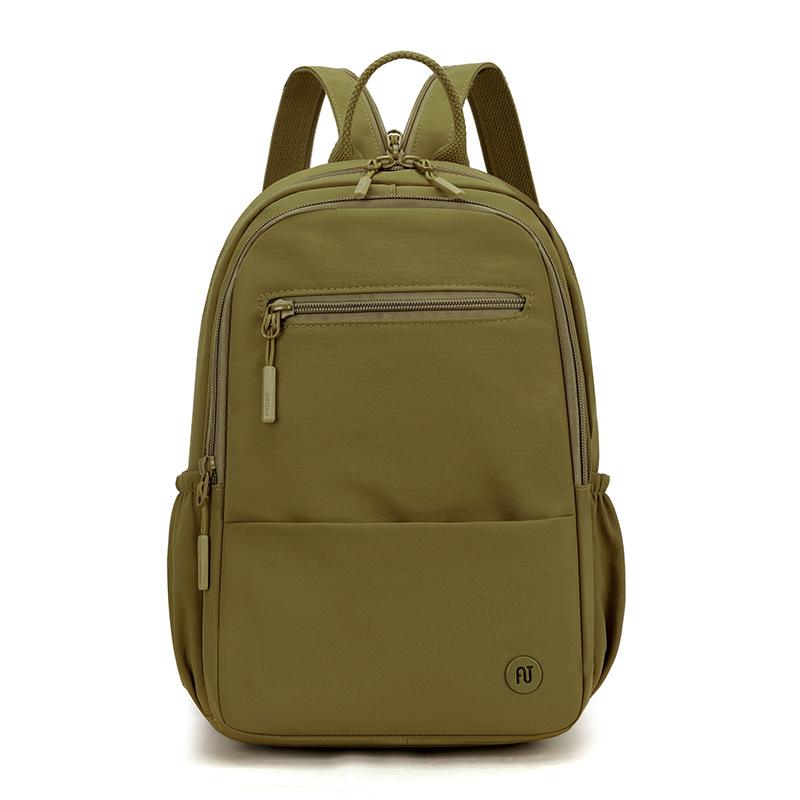 

Легкий женский рюкзак большой вместимости для улицы, студенческий школьный рюкзак армия зеленый