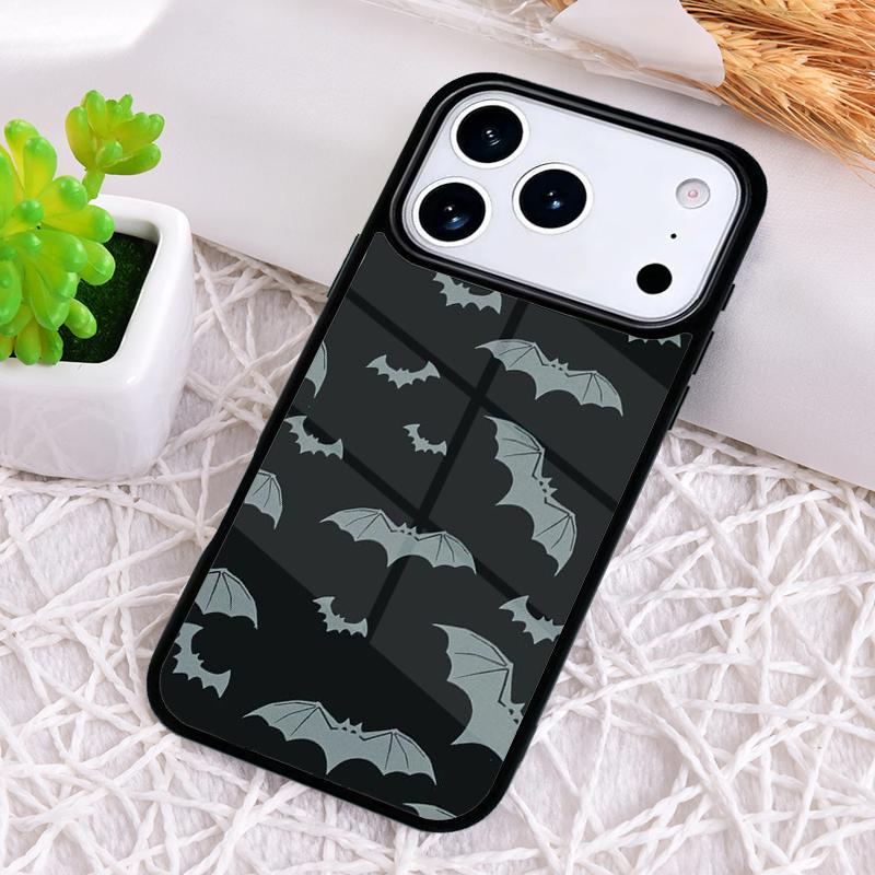 Pumpkin Bat Witch Shockproof Phone Case for iPhone 17 Air 16e 15 11 12 14 13 Pro Max Cover Coque