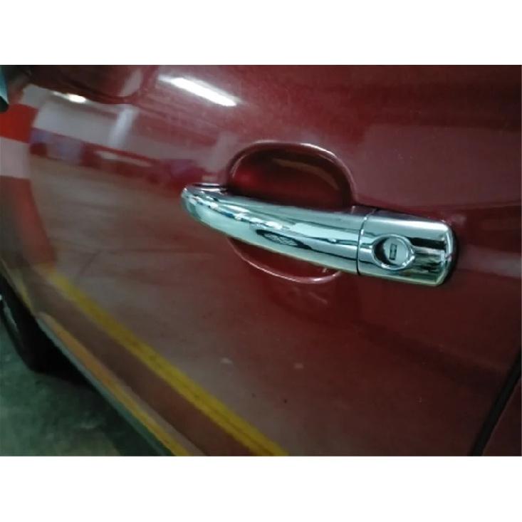 ABS Chrome Door Handle Cap Cover Trim For Citroen C3 Mk2 2010 2011 2012 2013 2014 2015 2016 Car Styling Accessories Stickers