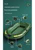 Thickened Military Green 2/3-Person Inflatable Kayak & Fishing Raft