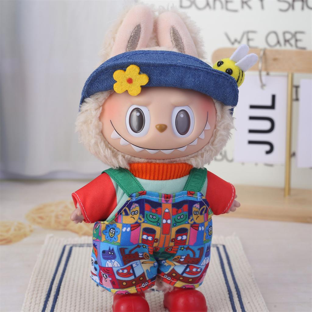 Labubu Baby Clothing Is Compatible with First, Second, and Third Generation 17cm Labubu Dolls
