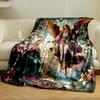 Annunciation Scene Tapestry Blanket  Printed Blanket for Living Room Bed Couch lunch break Soft Cozy Blanket for Friend's festival Gift