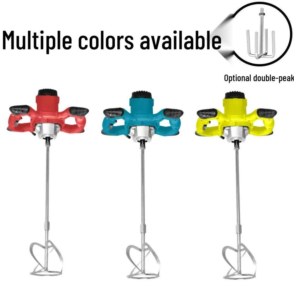 High-Power Electric Mixer for Putty, Paint, and Ash