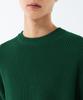 MUSINSA STANDARD Cotton Ribbed Crew Neck Knit [Irish Green]