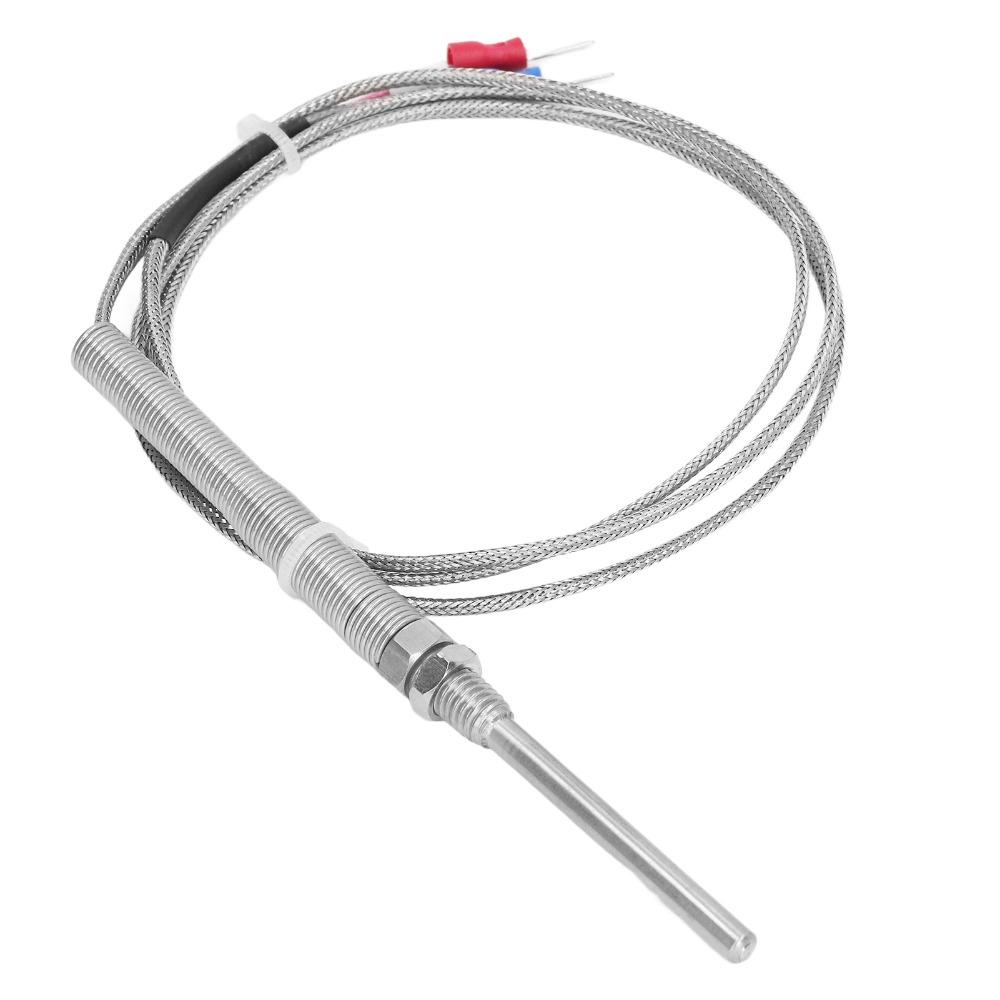 5x50mm M8 Probe Temperature Sensor with Insulation Thermocouple Sensor  Temperature Controller