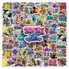 50 Trendy Waterproof Street Art & Graffiti Stickers for Phone Cases & Suitcases (50 Sheets)