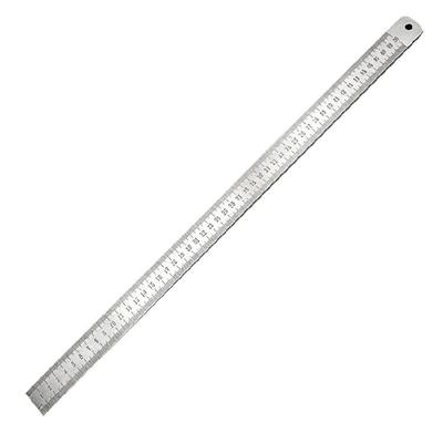 Thicken 2.5Mm Stainless Steel Measuring Ruler With Easy To Read Marking 50Cm Ranges For Home And Professional