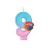 Children's Birthday Candles 0-9 Number Seashell Candles for Cake Toppers Decoration Mermaid Birthday Number Candle for Kids
