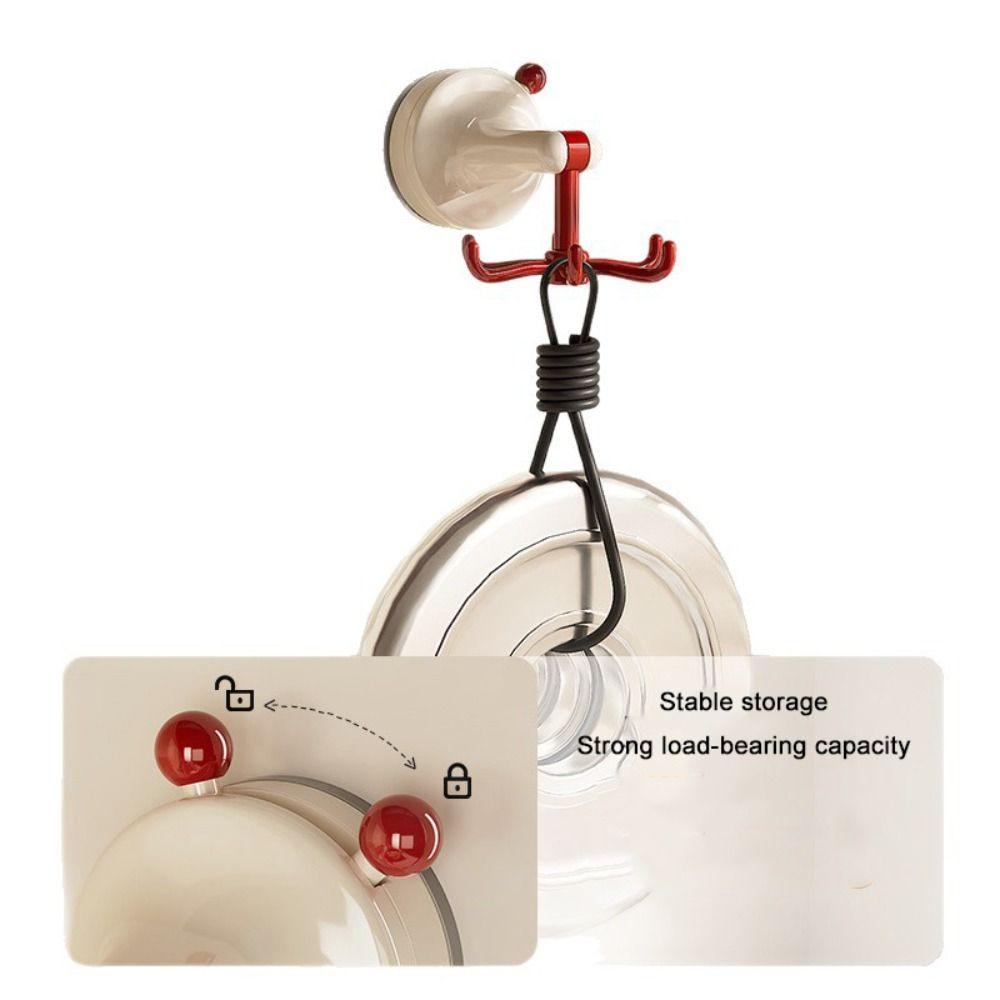 360° Rotating Rotating Hook Space Saving Wall Mounted Storage Hook  Cookware Storage