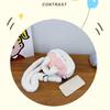 Sac bandoulière pudding désert doux poupée en peluche sac à dos enfant grande capacité avec pendentif peluche sac à bandoulière dessin animé filles