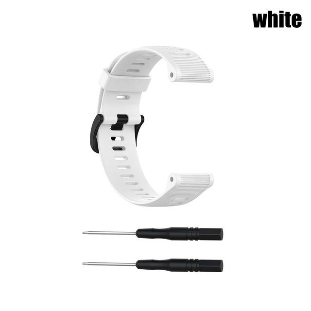 

Ремешок для смарт-часов Garmin Forerunner 945 935, браслет для часов 22 мм, силиконовый ремешок для часов Garmin fenix 7 5 6 Pro, браслет Correa For Forerunner 945 белый