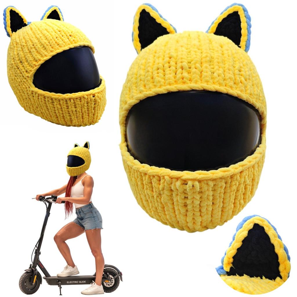 Czapka na kask Cat Rider