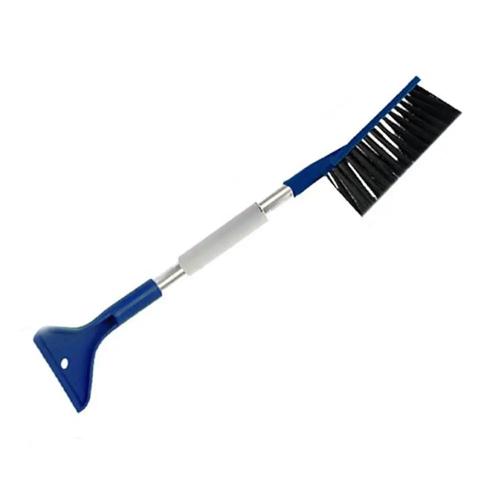 Multi-Functional Long-Handle Windshield Snow Scraper  Detachable Cleaning Brush, Efficient Ice Scraping Tool for Winter Car Care
