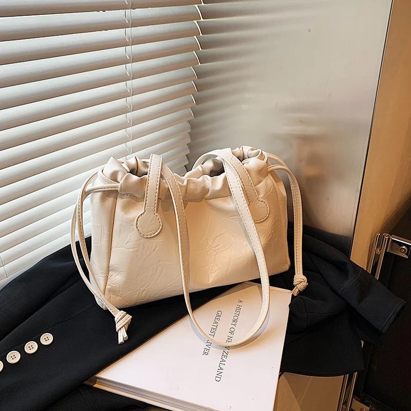 Stylish Inner Compartment Sweet Shoulder Bag High Quality Soft Strap Decorative Bag Women's Zipper Bag for Women