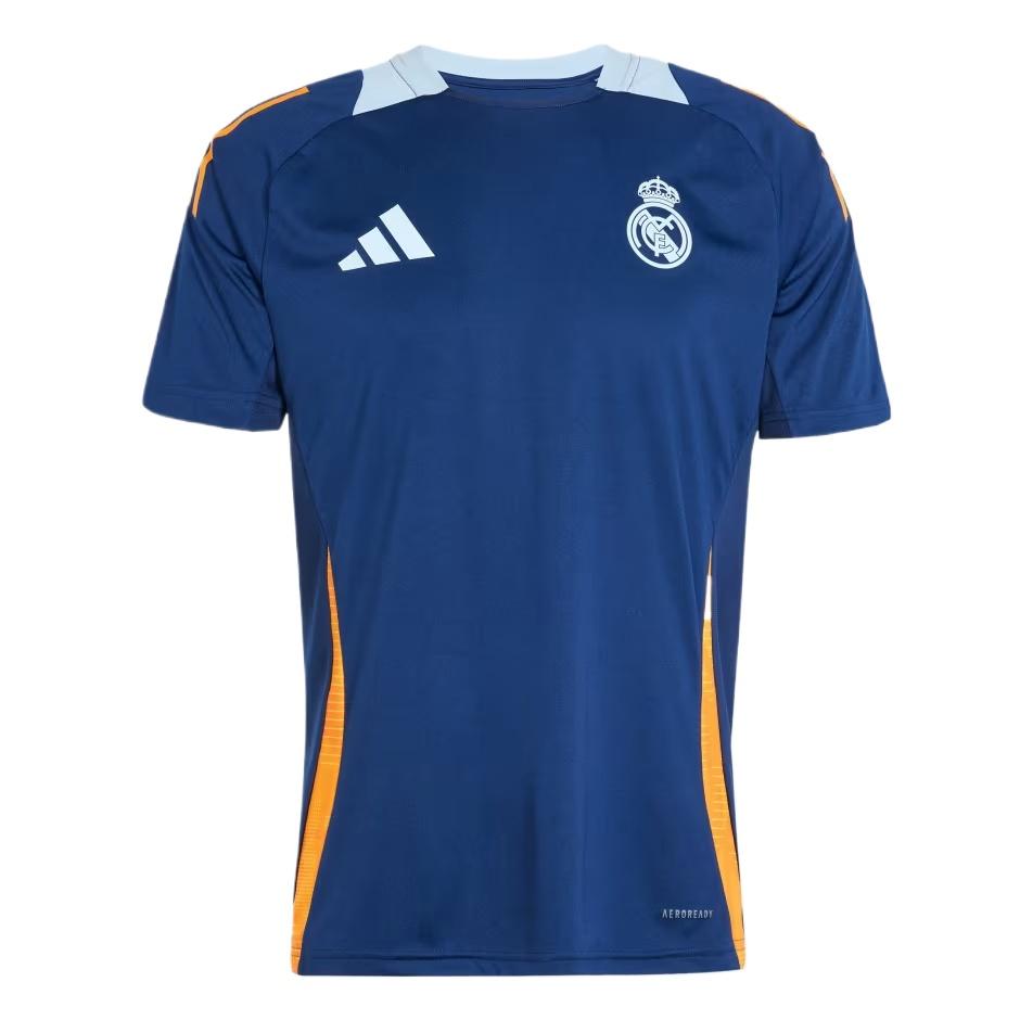 adidas Real Madrid Tiro 24 Competition Training Jersey Asia Sizing  Blue  Men s JE4207 L
