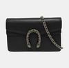 [Pre-Owned] Dionysus Tiger Head Buckle Chain Shoulder Leather Crossbody Bag Mini - Excellent #TMDRFS