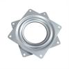 4-inch Hollow Square Galvanized Iron Turntable Furniture Small Turntable.