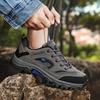 Autumn and Winter Men's Low-top Non-slip Outdoor Hiking Shoes Large Size Casual Walking Shoes Breathable Travel Shoes Hiking Shoes