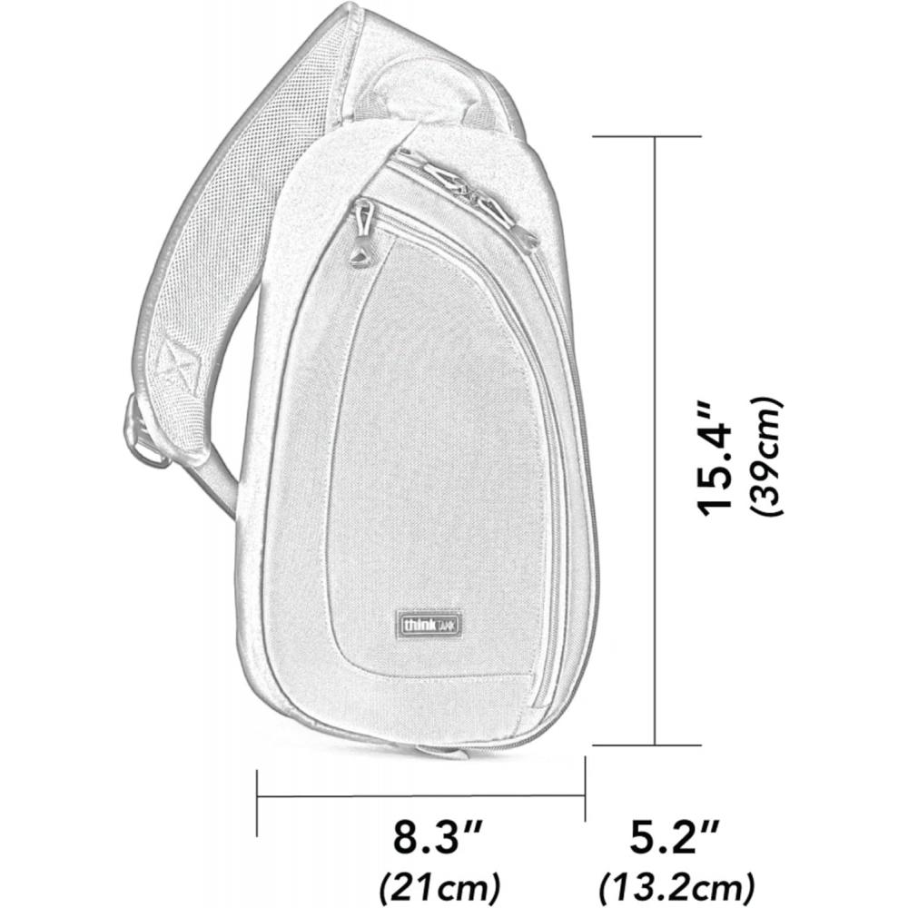 [äkta inhemsk produkt] ThinkTankPhoto Think Tank Photo Turnstyle 10 V2.0 Kol Axelväska 10 Kol